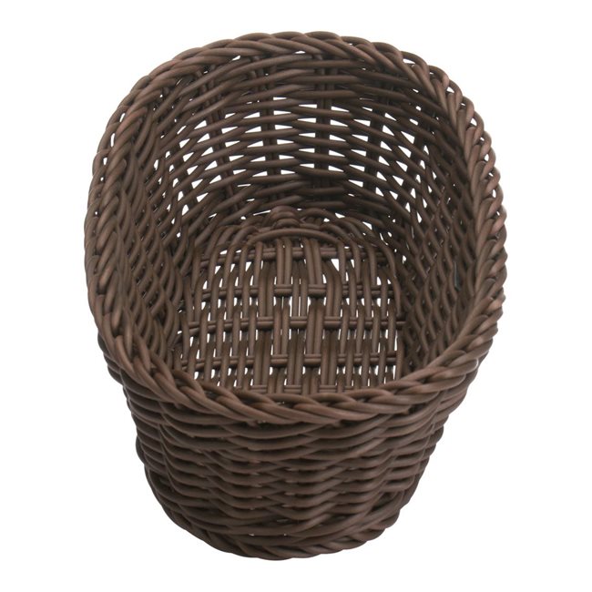 Овална кошница за хляб, 28 х 16 см, кафява - Saleen