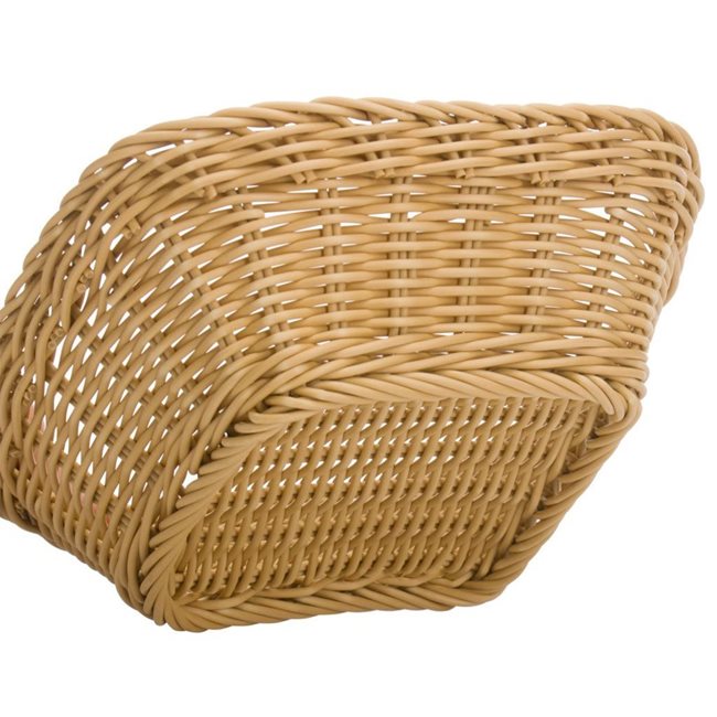 Квадратна кошница за хляб, 19 х 19 см, светло бежово - Saleen