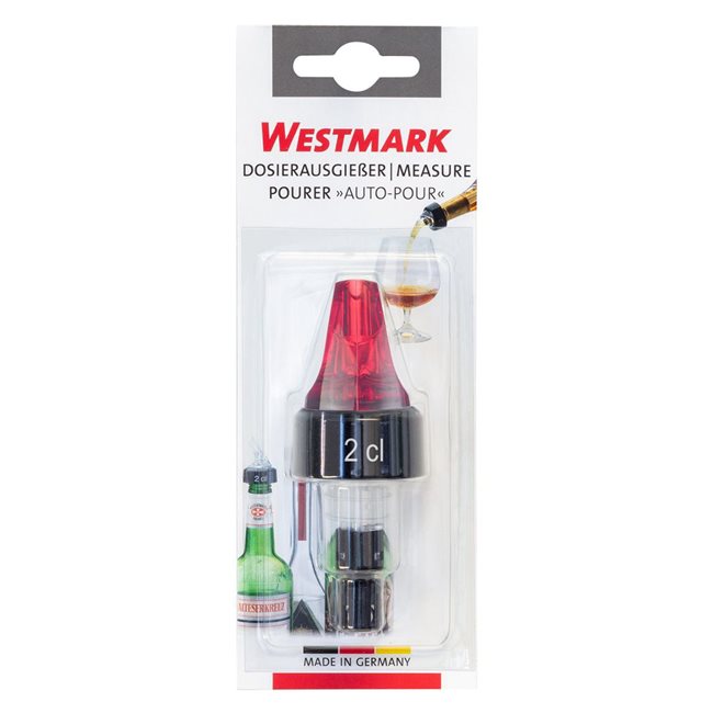 Мерка за наливане на коктейли, 2 cl, червена - Westmark