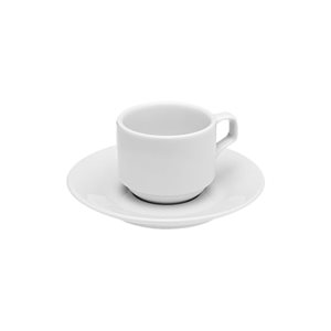 Чаша за кафе и чинийка 85 мл Гастрономи Солей - Порланд 