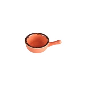 Мини купа с дръжка, порцелан, 9,5 см, оранжева, "Seasons" - Porland