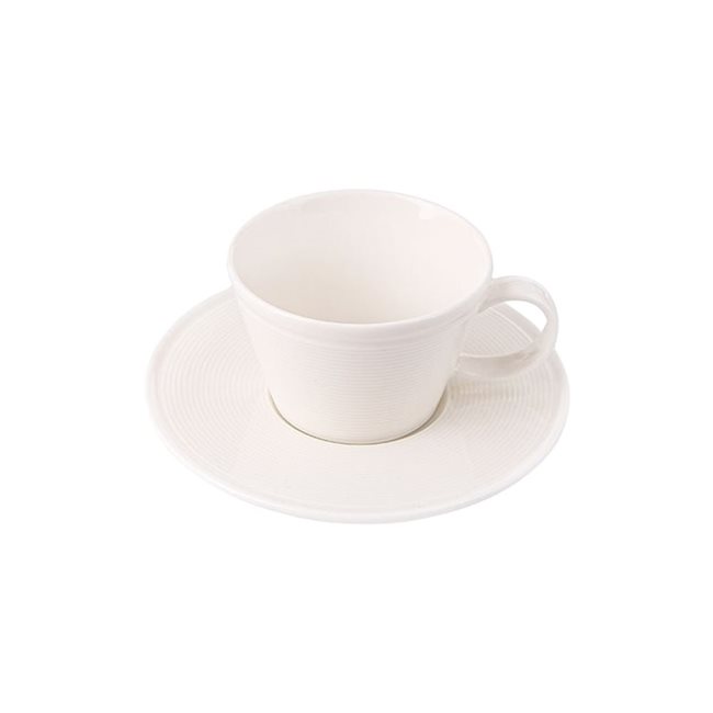Чаша за чай с чинийка, порцелан, 170мл, "Alumilite Line" - Порланд