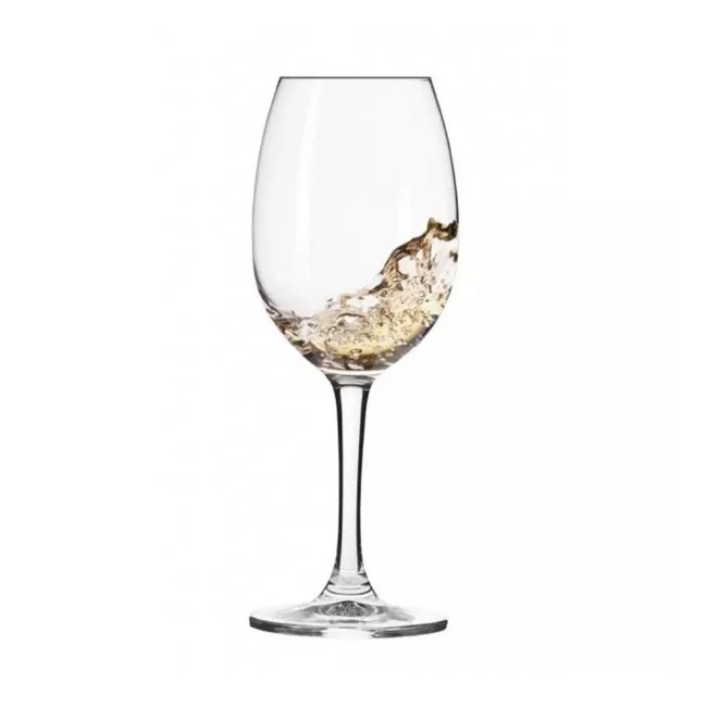 Комплект от 6 чаши за бяло вино, кристално стъкло, 240 мл, "ELITE" - Кросно