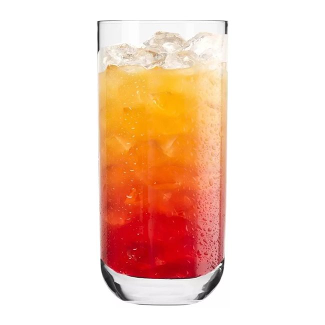 Комплект чаши "long drink" от 6 части, кристално стъкло, 360мл, "Glamour" - Krosno