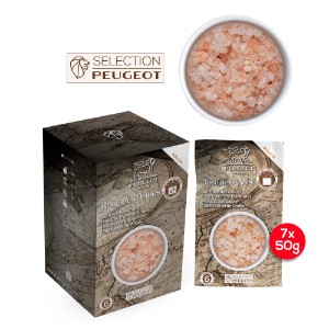 Комплект 7 пакетчета розова едра сол, 7х50гр, "Spices" - Peugeot