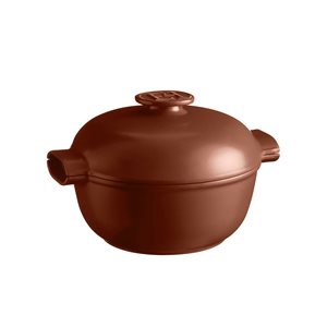 "Delight" oвална тенджера Cocotte, керамична, 26,5 см / 4 л, цвят, Sienna - Emile Henry