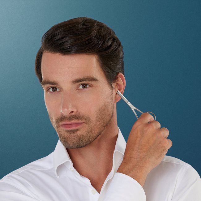 Машинка за подстригване на косми в носа и ушите, 100 mm, неръждаема стомана, TWINOX - Zwilling