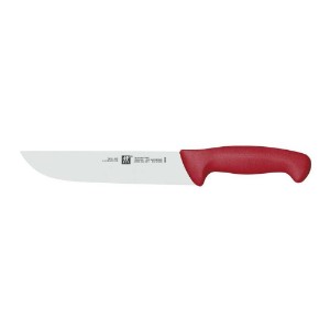 Месарски нож, червен, 20 см, <<TWIN Master>> - Zwilling