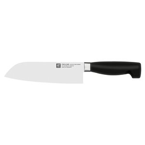 Нож Santoku, 18 см, <<TWIN Four Star>> - Zwilling