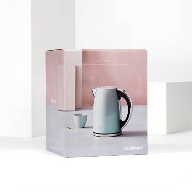 Чайник от неръждаема стомана, 1,7 л, 2750 W, "Шам-фъстък" - Cuisinart
