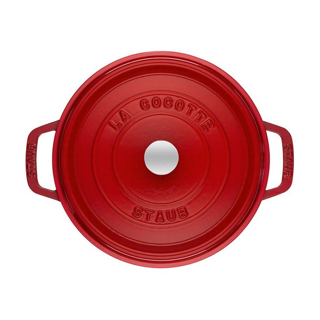 Тенджера за готвене Cocotte от чугун, 26 см/5,2 л "Cherry" - Staub