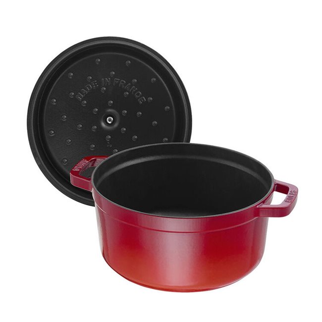 Тенджера за готвене Cocotte от чугун, 26 см/5,2 л "Cherry" - Staub