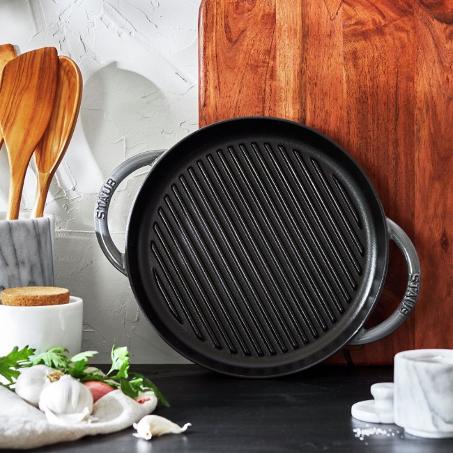 Грил тиган 30 см, <<Graphite Grey>> - Staub