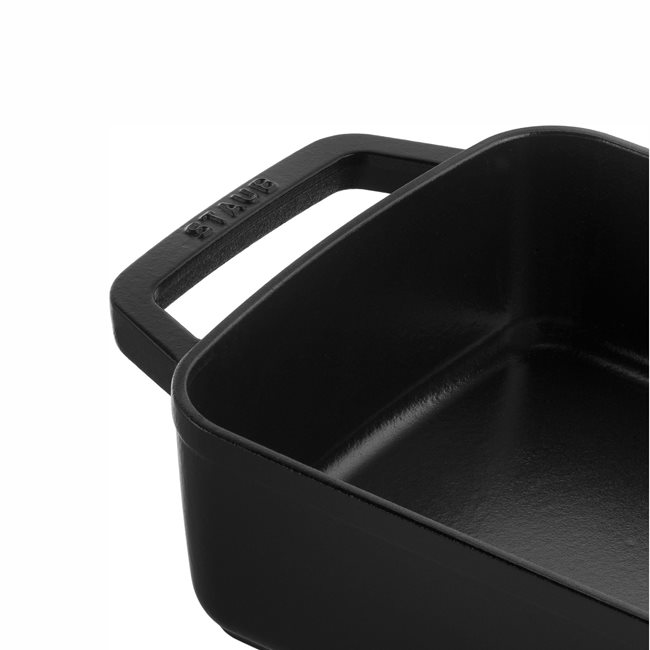 Тава за фурна, чугун, 30 х 20 см/3 л, Black - Staub