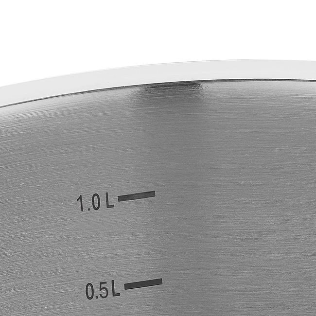 Тенджера от неръждаема стомана с капак, 16 см / 1,5 л, "Proline" - Korkmaz