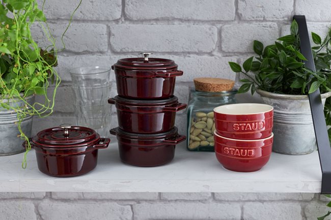 Чугунена тенджера Mini-Cocotte 10 см/0,25 л, "Гренадин" - Staub