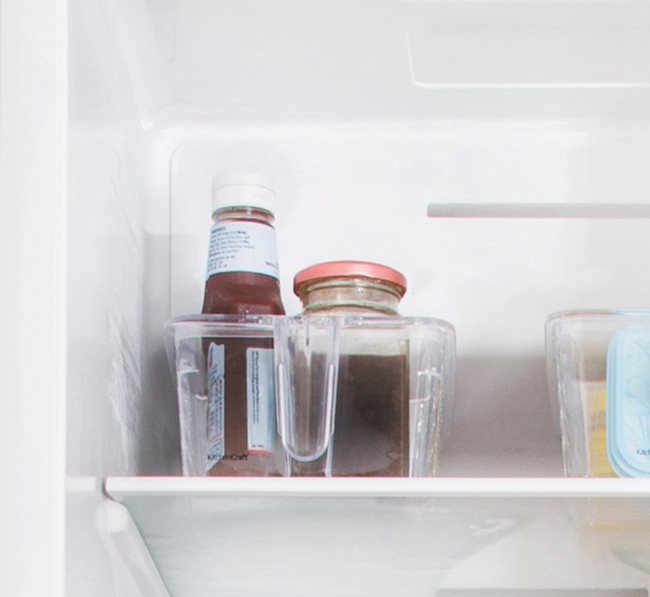 Тава с 2 отделения за хладилник, изработена от пластмаса - от Kitchen Craft