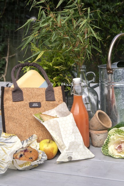 Комплект от 2 хранителни торбички, за сандвичи, пчелен восък, гама Natural Elements – Kitchen Craft