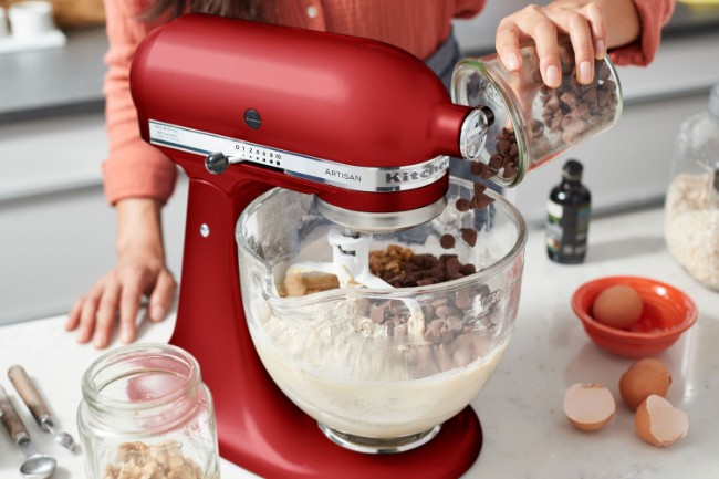 Планетарен миксер  Artisan, 4.8 л, Модел 125, Empire Red - KitchenAid