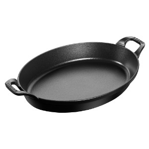 Овална готварска, чугун, 32 см, Black - Staub