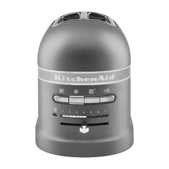 Тостер с 2 слота, Artisan 1250 W, Imperial Grey - KitchenAid