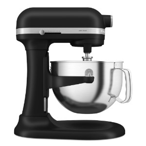 Стоящ миксер с повдигаща купа, 5,6 л, Artisan, модел 60, Matte Black - KitchenAid