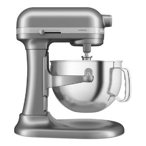 Стоящ миксер с повдигаща купа, 5,6 л, Artisan, модел 60, Contour Silver - KitchenAid