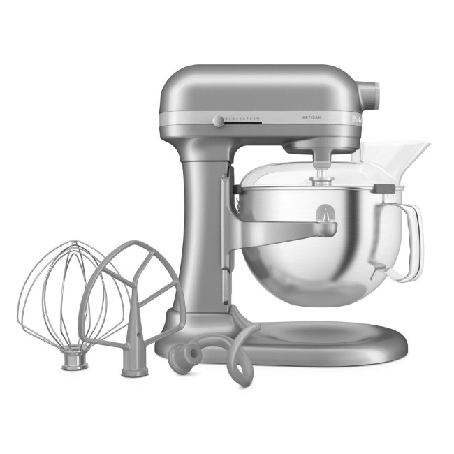 Стоящ миксер с повдигаща купа, 5,6 л, Artisan, модел 60, Contour Silver - KitchenAid