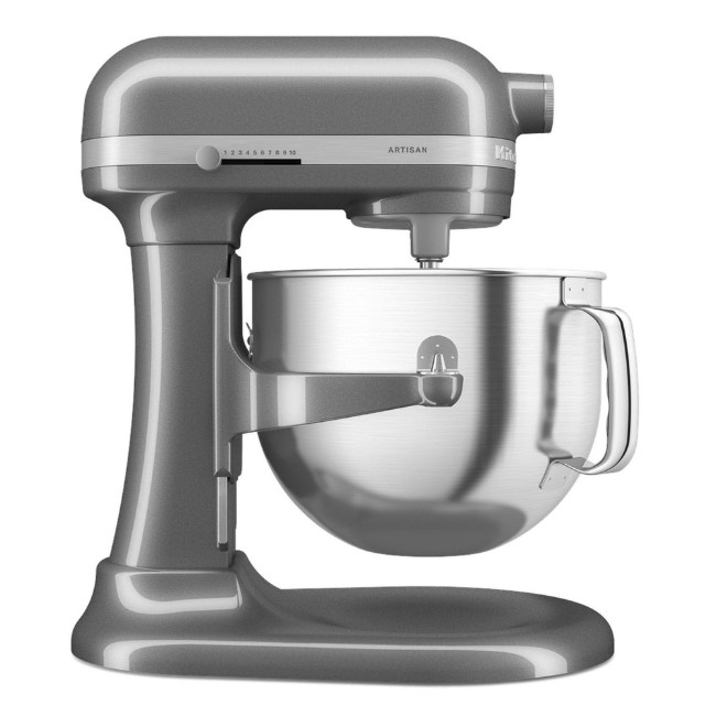 Стоящ миксер с повдигаща купа, 6,6 л, Artisan, модел 70, Contour Silver - KitchenAid