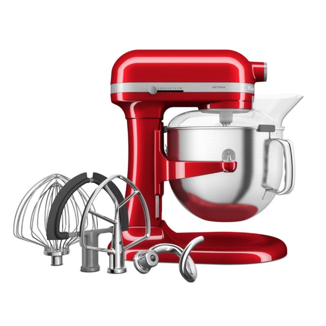 Миксер с повдигаща се купа, 6,6 л, модел 70, Artisan, Candy Apple - KitchenAid