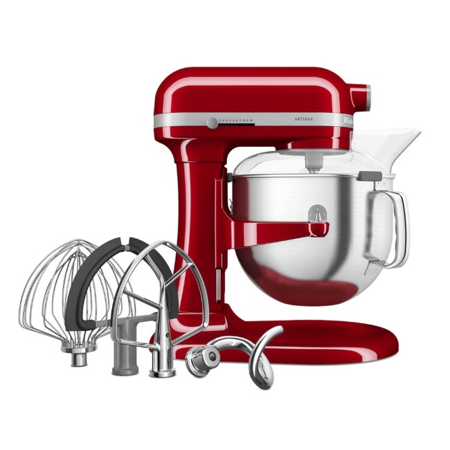 Стоящ миксер с повдигаща купа, 6,6 л, модел 70, Artisan, Empire Red - KitchenAid