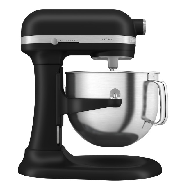 Стоящ миксер с повдигаща купа, 6,6 л, модел 70, Artisan, Matte Black - KitchenAid