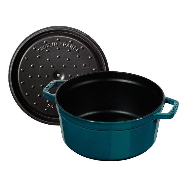 Чугунена тенджера Cocotte 26 см/5,2 л, "La Mer" - Staub