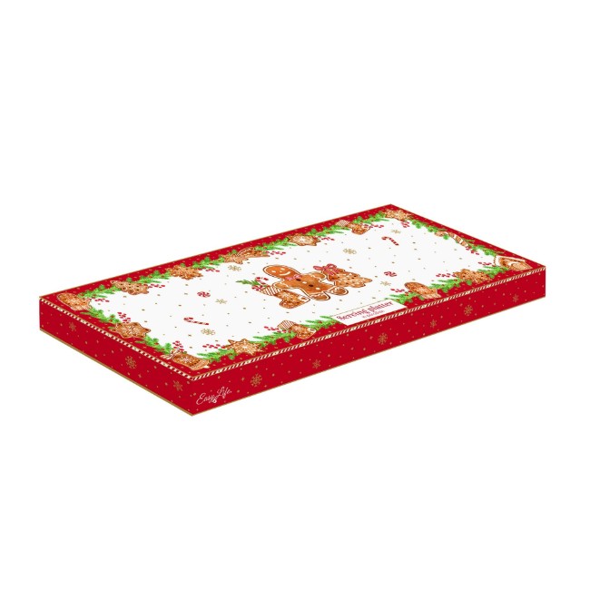 Плато за сервиране, порцелан, 37 × 14 см, "Fancy Gingerbread" - Nuova R2S