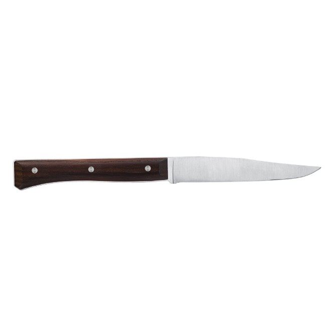 Комплект трапезни ножове от 4 части, неръждаема стомана, 11 см, "Facette", тъмен пепел - Opinel