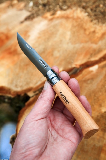 N°08 джобно ножче, неръждаема стомана, 8,5 см, "Tradition Inox" - Opinel
