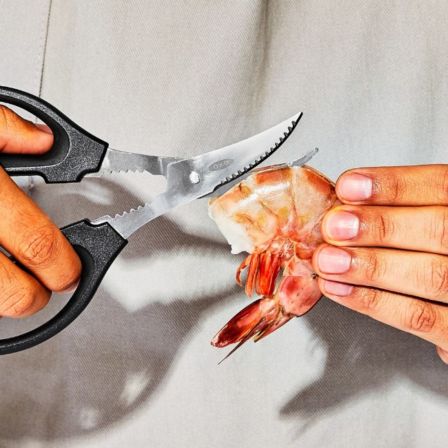 Ножица за морски дарове, неръждаема стомана, 19 см, "Good Grips" - OXO