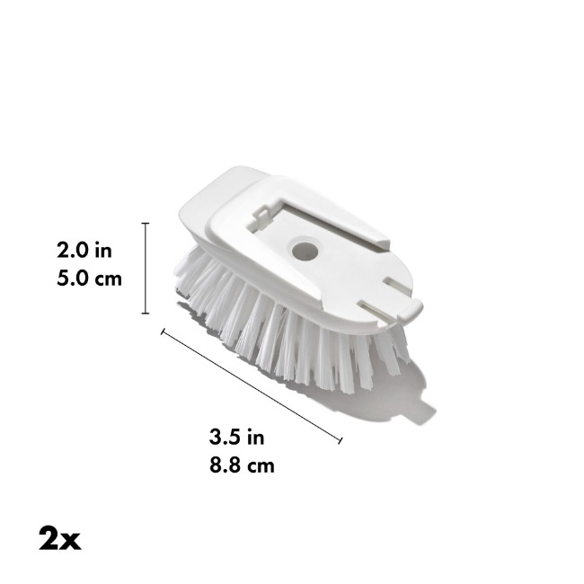 Комплект резервни четки от 2 части, найлон, 8,8 x 5 см, "Good Grips" - OXO