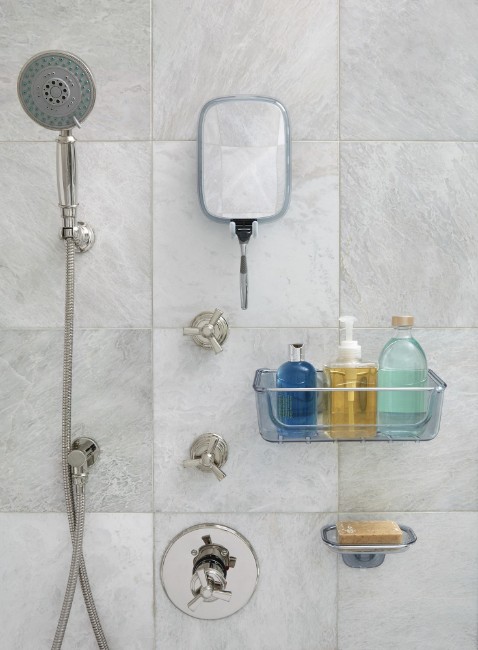Незамъгляващо огледало за баня с вендуза, 33,5x18см, "Good Grips" - OXO