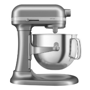 Миксер с повдигаща се купа, 6,6 л, модел HEAVY DUTY, Artisan, Contour Silver - KitchenAid