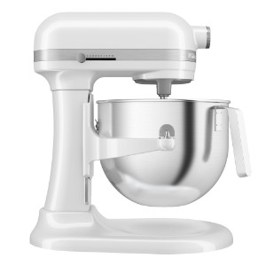 Миксер с повдигаща се купа, 6,6 л, модел HEAVY DUTY, White - KitchenAid