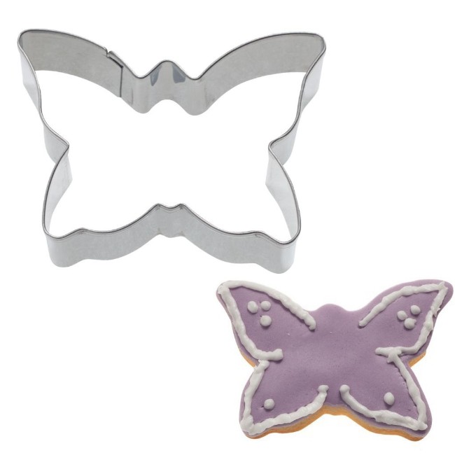 Фреза за бисквити във формата на пеперуда, 6,5 см, неръждаема стомана - Westmark 
