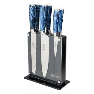Комплект ножове Rockingham Forge Sunrise от 7 части, Sapphire - Grunwerg