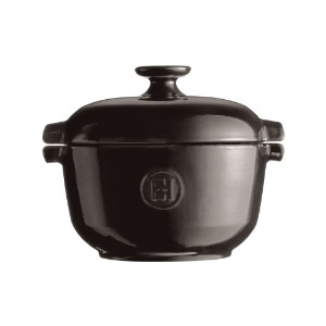 Тенджера за готвене на ориз, керамична, 25,5 см/2,5 л, Charcoal - Emile Henry