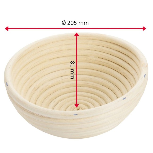 Кръгла кошница за оставяне на тесто, 20,5 см - Westmark