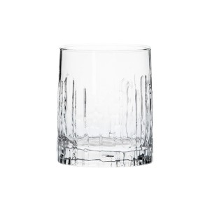 Комплект чаши за уиски от 3 части, стъклени, 355мл, "Oak" - Borgonovo