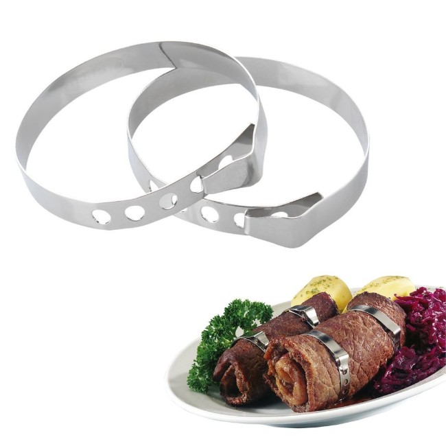 Комплект от 6 пръстена за месо, неръждаема стомана - Westmark