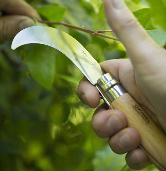 Градински нож N°10, неръждаема стомана, 10см - Opinel