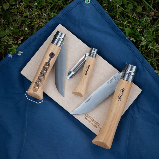 Комплект кухненски ножове 5 части "Nomad Cooking" - Opinel
