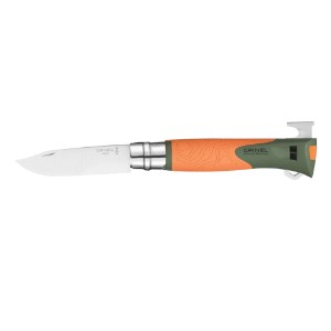 Джобен нож N°12, с екстрактор за кърлежи, "Explore", Orange - Opinel